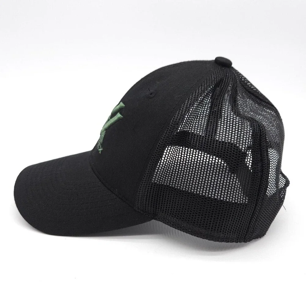 Vortex Optics Snapback Mesh Trucker Hat Ball Cap‎ Adjustable Hunting Black Adult